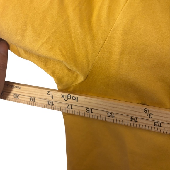 Vintage Bions Mustard Yellow Coat Dress Size 40 (Fits M/L) - Picture 8 of 12